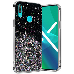 Чoхол до Huawei Y6 2019 / Honor 8A, Glittery, чорний