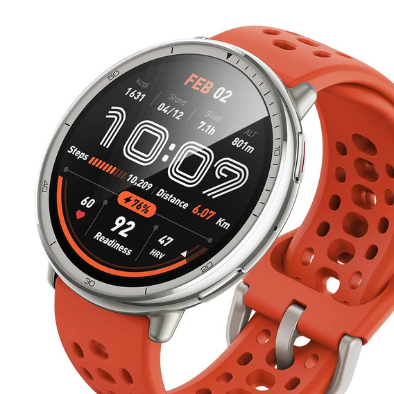 2x Гібридне скло ERBORD для Amazfit Active 2