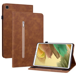 Чехол для Samsung Galaxy Tab A7 Lite, Wallet Pen Slot, коричневый