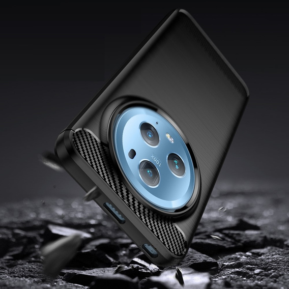 Чoхол до Honor Magic 5 Pro, Carbon, чорний