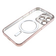 Чехол до iPhone 13 Pro, MagSafe Hybrid, розовый