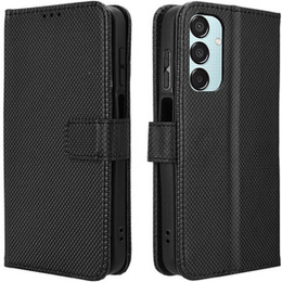Откидной чехол для Samsung Galaxy M15 5G, Wallet Smart Magnet, чёрный