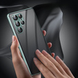 Чехол для Samsung Galaxy S23 Ultra, Magnetic Dual Glass, зелёный