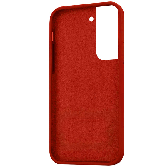 Чoхол до Samsung Galaxy S22+ Plus 5G, Silicone Lite, червоний