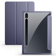 Чохол для Samsung Galaxy Tab S7 Plus / Tab S7 FE, Smartcase Hybrid, з місцем для стилуса, фіолетовий