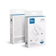 Зарядное устройство Blue Star 18W PD/QC4.0 + Кабель Type-C - Lightning, White