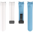 Силіконовий ремінець для Fitbit Inspire 3, Red Samsung Galaxy Watch 4 / 5 40/42/44/46/45MM PRO, Dark Blue / Red