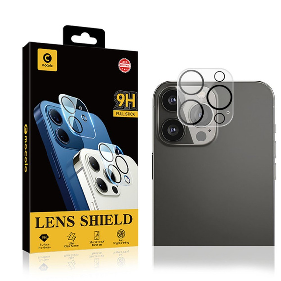 Mocolo Защитное стекло на камеру до iPhone 13 Pro / 13 Pro Max, Clear