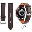 Шкіряний ремінець для Samsung Galaxy Watch 42mm - Coffee