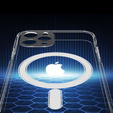 Чехол Silicone до iPhone 11 Pro, MagSafe, Red