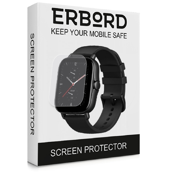 3x Гидрогелевая фольга ERBORD для Amazfit GTS 2e