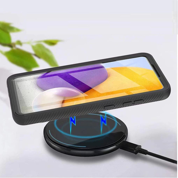 Чехол для Oppo Reno7 Lite, Shockproof, с пленкой, синий