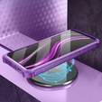 Броньований чохол для Samsung Galaxy S21 Ultra, Dexnor Full Body, фіолетовий
