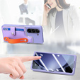 Чехол для Samsung Galaxy Z Fold 5 5G, с подставкой, стеклом и стилусом, кожаный, черный