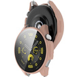 Чехол 2 в 1 + закаленное стекло для Huawei Watch GT 4 46mm, розовый