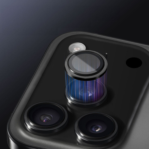 Стекло для камеры ERBORD OPTIK Pro для iPhone 17 Pro / 17 Pro Max, черное