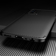 Чехол до Realme GT Master Edition, Carbon Gel, чёрный