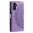 Чохол-книжка для Samsung Galaxy A55 5G, Mandala Flower, зелений