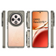 Чoхол до Oppo Reno 12FS / 12F, Fusion Hybrid, прозорий / чорний
