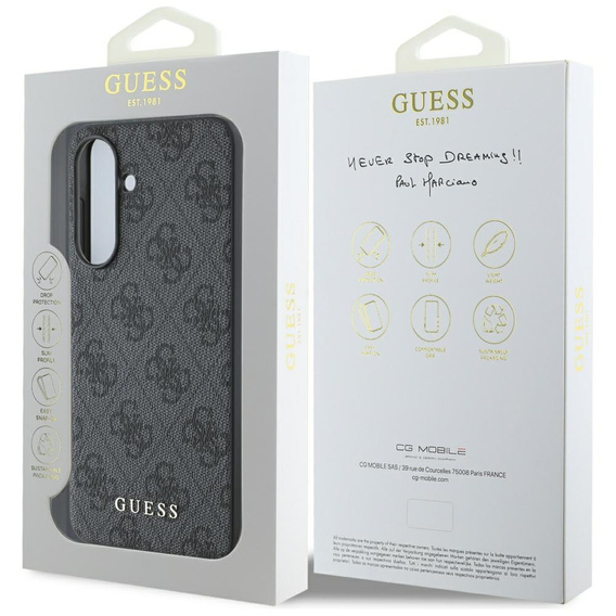 Чохол Guess 4G Metal Gold Logo для Samsung Galaxy A56