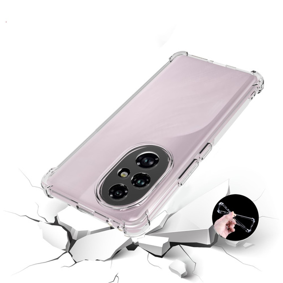Чехол до Honor 200 Pro 5G, Dropproof, прозрачный