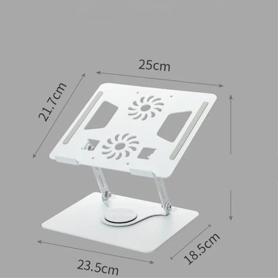 Алюминиевая подставка для ноутбука, ERBORD ProDesk Stand, серый