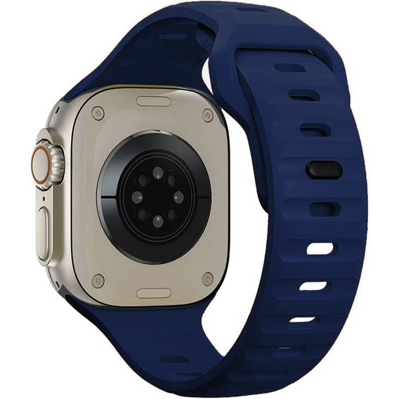 Ремінець  Hollow 22mm до Apple Watch 1/2/3/4/5/6/7/8/SE/ULTRA 42/44/45/49MM - Dark Blue