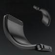 Чехол до Motorola Edge 50 Fusion 5G, Carbon, чёрный
