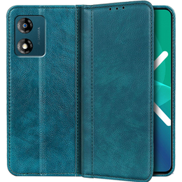 Чохол-фліп для Motorola Moto E13, Split Leather, зелений