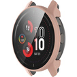2в1 чохол та захисне скло для годинника Garmin Venu 2 Plus, Pink