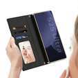 Флип-кейс для Samsung Galaxy S25 Ultra, GKK Mirror Wallet, чёрный