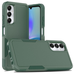 Бронированный чехол для Samsung Galaxy A05s 4G, Dual Shockproof, зелёный