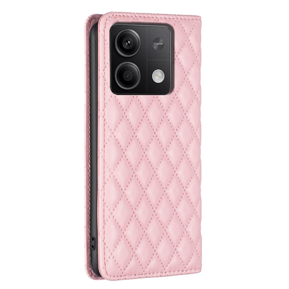 Чохол-книжка для Xiaomi Redmi Note 13 5G, Wallet, BINFEN COLOR, рожевий