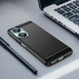 Чехол до Huawei Nova 11i, Carbon, чёрный