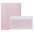 Чехол + клавиатура Xiaomi Pad 6/6 Pro, розовый rose gold