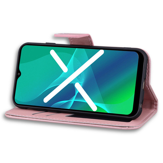 Чехол Wallet до Motorola Moto E20/E30/E40, Bunny, Pink