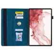 Чехол для Samsung Galaxy Tab S10 FE+ Plus, Classic, с местом для стилуса, синий