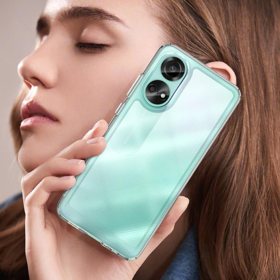 Чoхол до Oppo A58 4G, Fusion Hybrid, прозорий