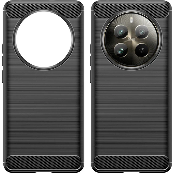 Чoхол до Realme 12 Pro 5G / 12 Pro+ 5G, Carbon, чорний