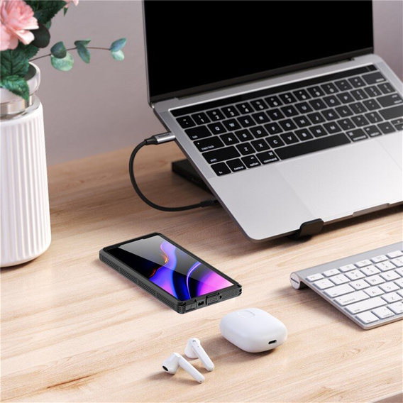 Водонепроницаемый чехол для Samsung Galaxy S24 Ultra, Redpepper, для MagSafe, чёрный