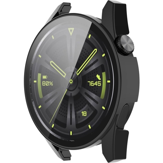 2в1 чохол та захисне скло для годинника Huawei Watch GT 3 46mm, Black