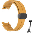 Силіконовий ремінець для Fitbit Inspire 3, Red Samsung Galaxy Watch 4 / 5 40/42/44/46/45MM PRO, Yellow
