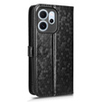 Чохол-накладка для Oppo Reno 14F, Wallet Rhombus, чорний