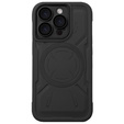 Чехол для iPhone 15 Pro, ERBORD Armor Mag, чёрный