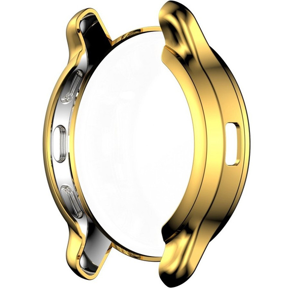Чехол 2в1 с защитой экрана для часов Garmin Venu 2 Plus, Gold