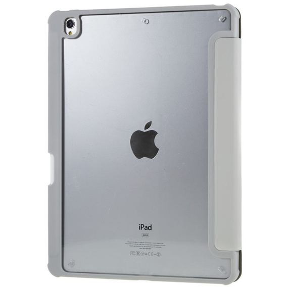 Чехол для iPad 10.2 2021 / 2020 / 2019, Smartcase Hybrid, с местом для стилуса, серый