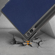 Чехол для Samsung Galaxy Tab S9 FE+ Plus, Smartcase с местом для стилуса, темно-синий