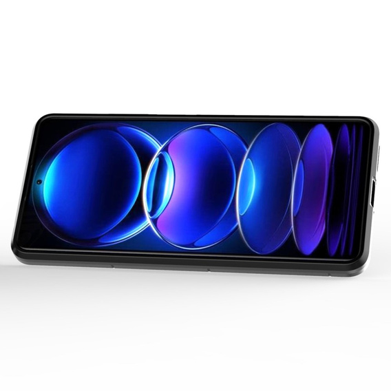 Чoхол до Xiaomi Redmi Note 12 Pro+ 5G, Kickstand Ring, чорний