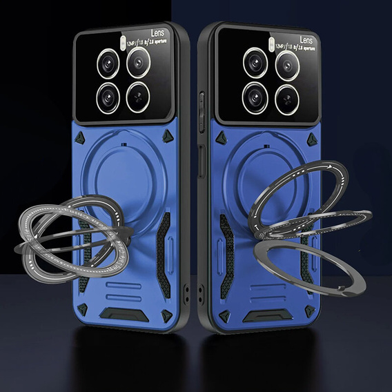 Броньований чохол для Realme 12 Pro 5G / 12 Pro+ 5G, Magnetic Ring, м'яти
