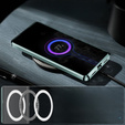 Захисний чохол для камери Samsung Galaxy S23 Plus, CamShield MagSafe, прозорий / зелений